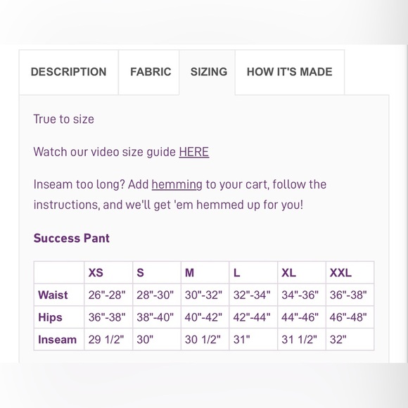 Youer Success Pants Wide Leg Women Size L High Waist Lightweight Alpen Purple - Picture 17 of 17